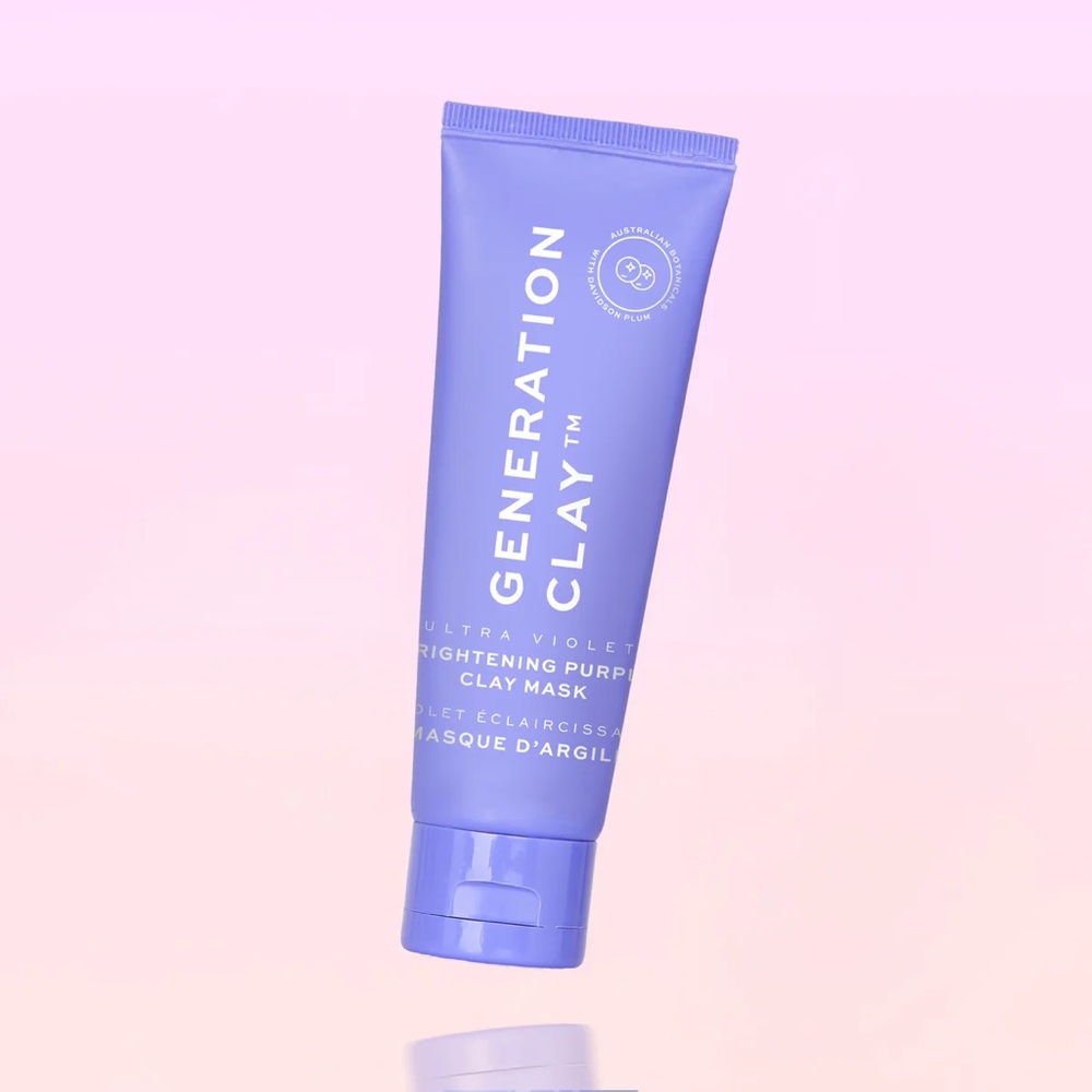 NEW! Generation Clay Brightening Purple Mask, never used